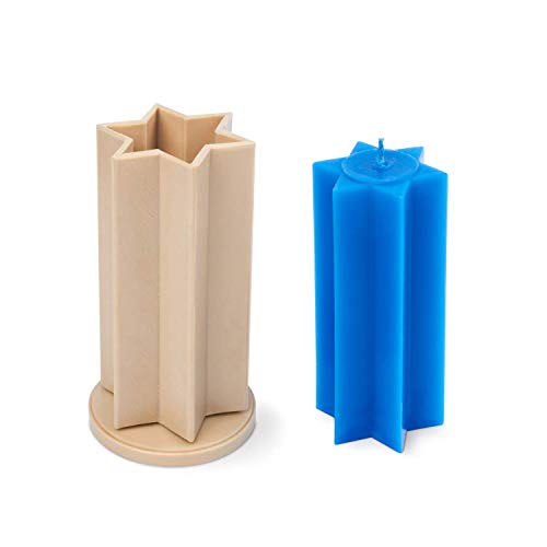 Candle molds for candle making - For Carved Candles â„– 1 - Molds are made of plastic