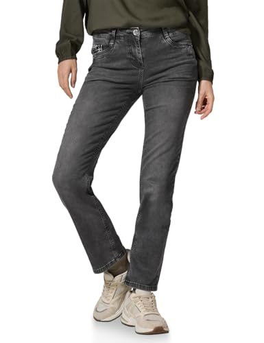 Jean Cecil avec détail bouclé pantalon denim tendance femme