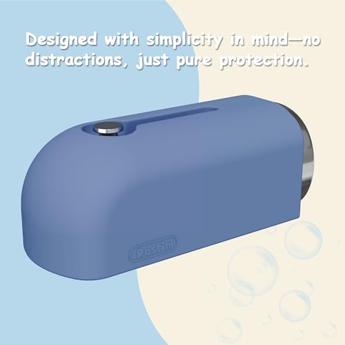 Image of Faucet Cover Bathtub, Soft Silicone Tub Spout Cover, Faucet Protector for Kids, Bath Spout Guard for Baby, Toddler Tub Faucet Cover, Water Spout Cover for Child Safety, Universal Fit（Indigo）