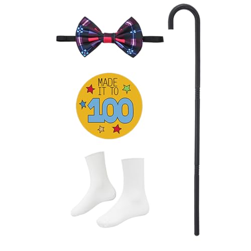 Disfraz de Abuelo para Niños 100 Días de Escuela miniatura 4