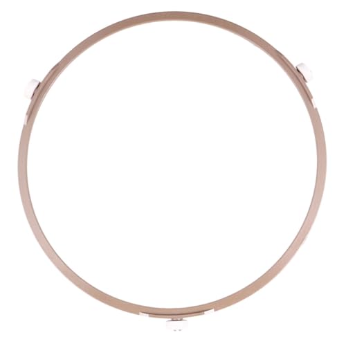 BESPORTBLE Anillo de Soporte para Microondas Plato Giratorio de Vidrio Resistente de Rodamiento para Rotación Uniforme Fácil Instalación y Durabilidad Confiable