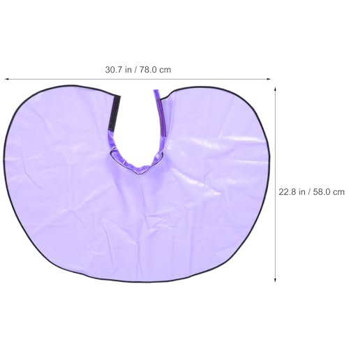 Capa impermeable para corte y tinte de cabello Zerodeko miniatura 2