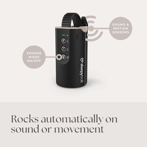 Contrôle par application Sleepytroll Gen2 bascule bébé rechargeable autonome - 5