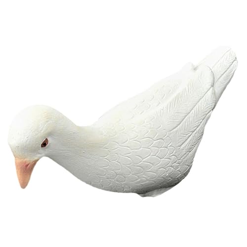 POPETPOP Trick Pigeon Prop Flying Dove Bird Decoration Pigeon Sculpture Garden Decor