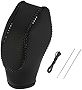 X AUTOHAUX Car Faux Leather Gear Shift Knob Cover for Ford Focus Escape Fusion Fiesta Transit Van Black