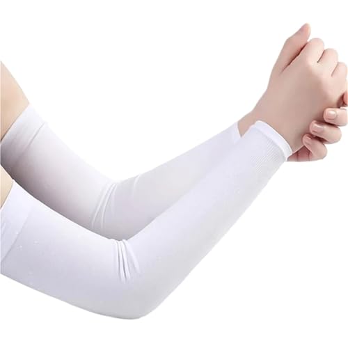 Manchons de protection solaire lot de 3 paires unisexes en soie glacée respirante pour le sport
