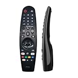 Diseño funcional: este mando a distancia compatible con LG TV cubre todas las características esenciales del mando a distancia original. Es un reemplazo perfecto con un rango de trabajo de hasta 20 metros, lo que te permite controlar tu televisor con facilidad.