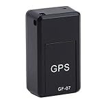 GF-07 Mini GPS Tracker, Magnetic Mini GPS Real Time Long Standby Car Tracker Device for Tracking Vehicles, Car Person Dog Pet, Easy To Use 42 x 25 x 20mm
