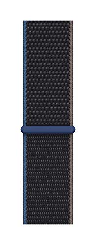 Image of Apple Watch Band - Sport Loop (44mm) - Charcoal - Regular