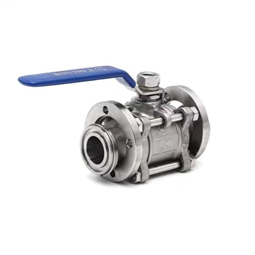 Robinet à bille compatible vide et basse pression série GU-25 Inox 304