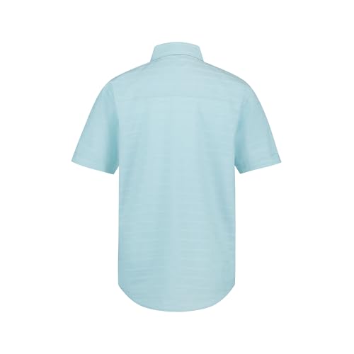 Image of Nautica Boys Short Sleeve Woven Button-Down Shirt. Light Weight & Breathable