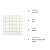 2" x 2" Essential White Matte Finish Ceramic Mosaic Tile on mesh Mount