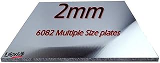 2mm Aluminium Sheet Plate - 6082-T6 Grade - 100-100-2