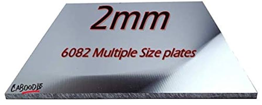 CHINESE Aluminum Alloy Aluminium Plate 6082, Silver, Thickness: 2 Mm At
