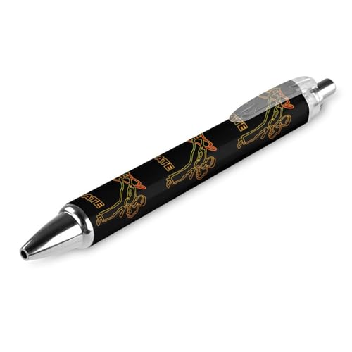 Bolígrafo Karate retráctil tinta negra 0.5mm fino