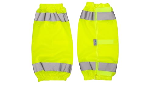 Pyramex RLG10 Leg gaiters in hi vis lime