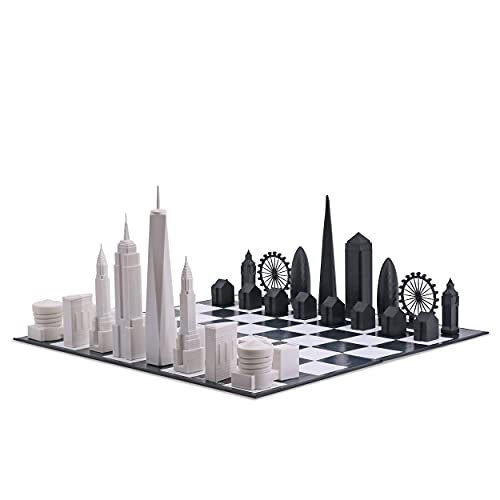 London vs New York Schach - Skyline Chess image 8
