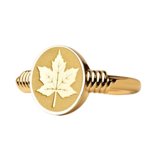 Bague feuille d'érable en argent pour parfaire votre style bohème chic