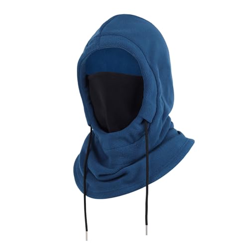 Sunnyuk Balaclava Termico - Calentador con Capucha Capucha de Motocicleta Clima Frío Máscara Facial Capucha de Lana Caliente Gorra Deportiva de Invierno
