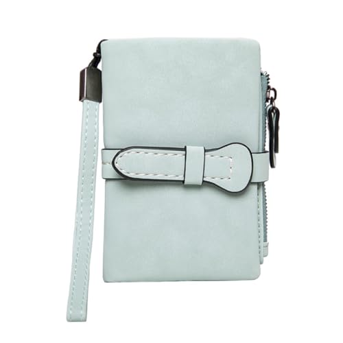 Women'S Short Wallet PU Leather Slim Bifold Wallet, Card Holder for Cash, Coins, ID, Travel Daily Use,Style 2