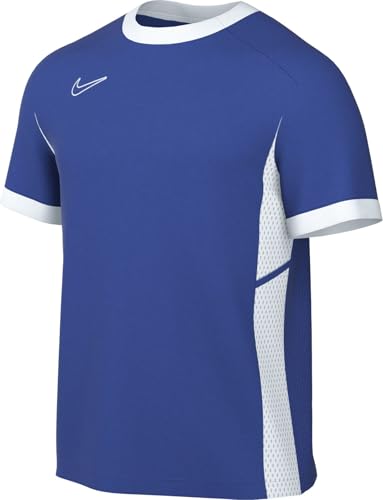 Logo Swoosh ricamato Nike Maglia da Calcio A Manica Corta Dri-Fit Academy – Uomo, Game Royal/Game Royal/White/White, HJ3791-480, L