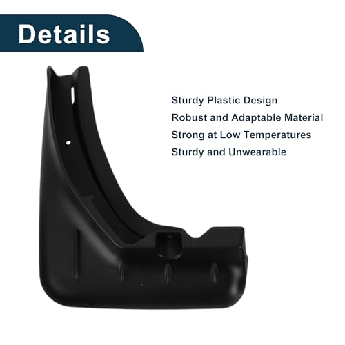 Image of Mud Flaps Splash Guards for Porsche Cayenne 2018-2023 W /Mount Accessories Mud Guards Front and Rear 1 Set