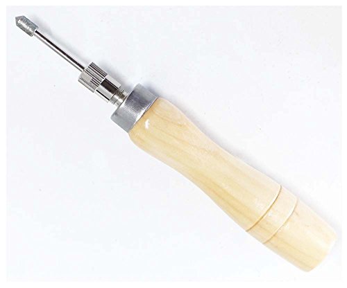 Kit de 5 herramientas para artesanía con mango de madera miniatura 2