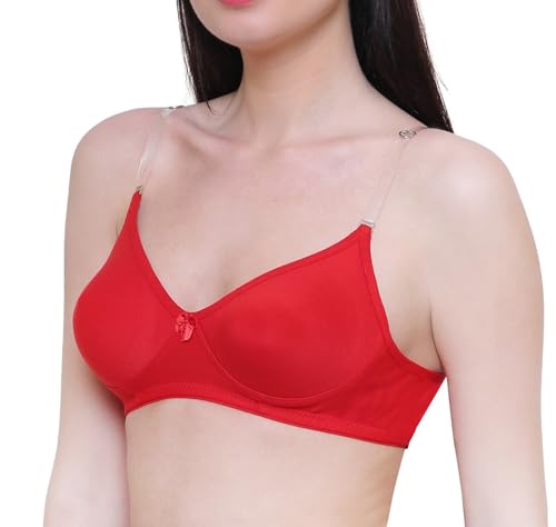 Image of INNER TOUCH Women's Cotton Non-Padded Wire Free Regular Bra