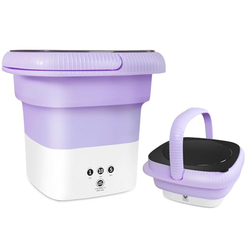 Máquina de lavar portátil, mini lavadora de 6,5 L com 3 modos de ...