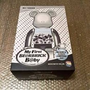 その他 BE@RBRICK - BE@RBRICK B@BY BLACK & WHITE CHROME BE@RBRICK B@BY BLACK & WHITE CHROME