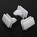 Mtsooning 15PCS Rocker Panel Moulding Rivets, White Nylon Moulding Clips, Side Skirt Sill Fasteners, Universal Car Retainers Compatible with Buick Excelle GM Chevy Avalanche 25693852