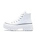 Converse Women's Chuck Taylor All Star Lugged Heel Platform Waterproof Sneaker, White/Black/Egret, 10.5