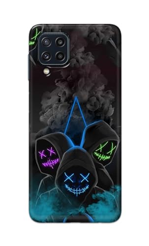 Image of PRINTFIDAA Printed Hard Back Cover Case for Samsung Galaxy M32 4G | Samsung Galaxy M32 Prime Edition Back Cover (Mask Man) -112
