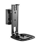 ynVISION Adjustable Wall Mount Bracket for Sonos one, One SL, and Play:1 Speaker (Black)