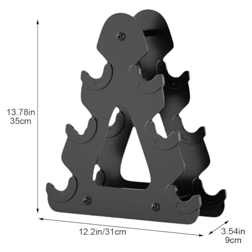 Support vertical pour haltères et matériel de musculation à la maison