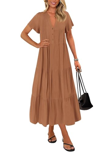 Image of KIRUNDO Summer Maxi Dresses for Women 2026