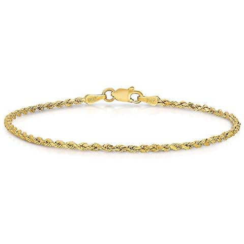 Gold Plated Rope Chain Anklets for Women Teens Strong Durable Foot Jewellery Beach Party Work Ankle Bracelet Cover
