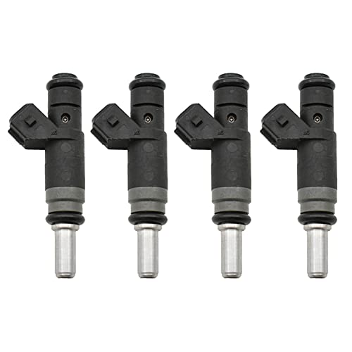 Lmohuytf 4 piezas 7506158 13537506158 inyector para 1 serie E87 118 I/120 I 06-11 120 I 03-11 3 Series E46 318 I 01-05 2.0L