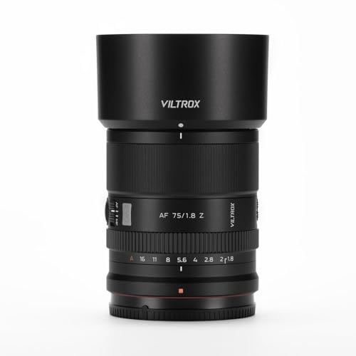 Image of VILTROX 75mm F1.8 EVO Z Lens for Nikon Z, Autofocus APS-C Prime Lens for Nikon Z-Mount Cameras Z30 Z50 Z50II ZFC Z5 Z5II Z6 Z6II Z6III Z7 Z7II Z8 Z9 ZF ZR