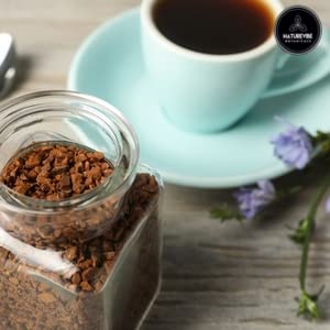 Naturevibe Botanicals Chicory Root Granules, 1lb | Roasted Chicory Granules | Caffeine free and Healthy coffee substitute