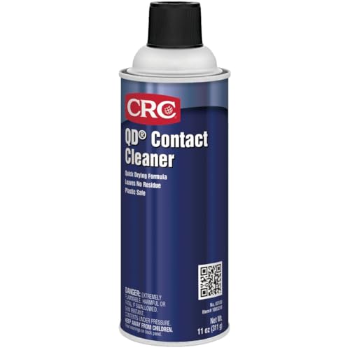 CRC QD Contact Cleaner, 11 Wt Oz, Industrial Strength, Quick Dryi...