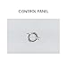 Conserv 4.3cf Compact Upright Freezer REVERSIBLE DOOR Freestanding 110V