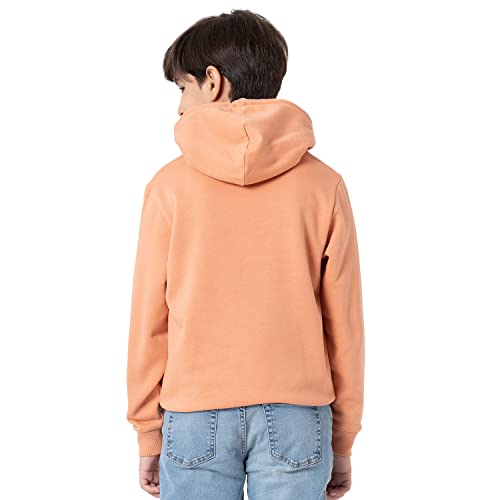 Image of Red Tape Cotton Blend Unisex-Child Hooded Neck Sweatshirt