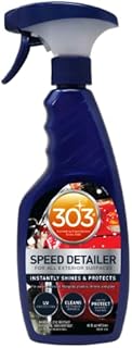 303 Speed Detailer - For All Exterior Automotive Surfaces - Instantly Shines And Protects Paint - Cleans Between Washes - UV Protection, 16 fl. oz. (30216CSR) Packaging May Vary