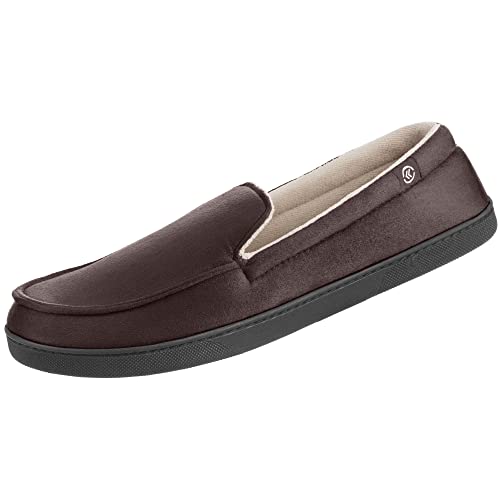 Microsuede Moccasin Memory Foam Slippers