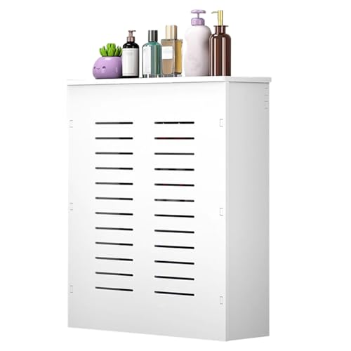 WPWSDWMX Estante para Cubierta de Radiador, Oculta Tuberías Desordenadas, Gabinete Decorativo para Calefacción, Diseño de Almacenamiento Protector(50 * 80 * 20cm)