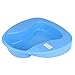 Elderly Care Firm Thick Plastic Stable Bedpan Heavy Duty Smooth for Bed Bound Patient36*30 * 10Cm Care Health and Beauty