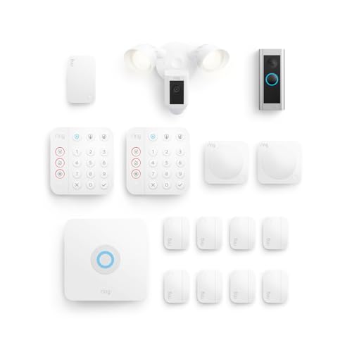 Ring Alarm 14-Piece Kit with Ring Wired Doorbell Pro and