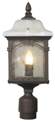 Special Lite Products Sonoma F-2750-CP-WA Medium Post Mount Light, Copper