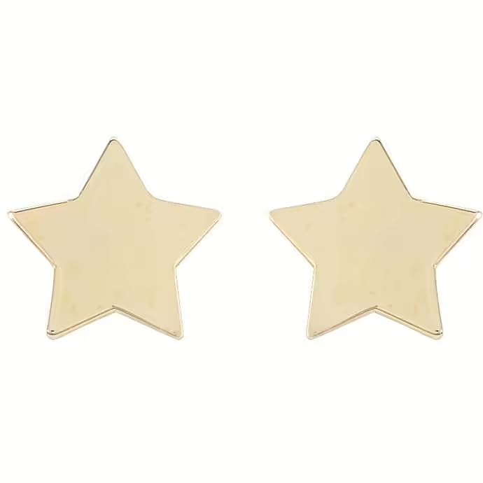 Boucles d'oreilles Ambrosia Stella KAOZ 005 en or jaune et aventurine pour femme